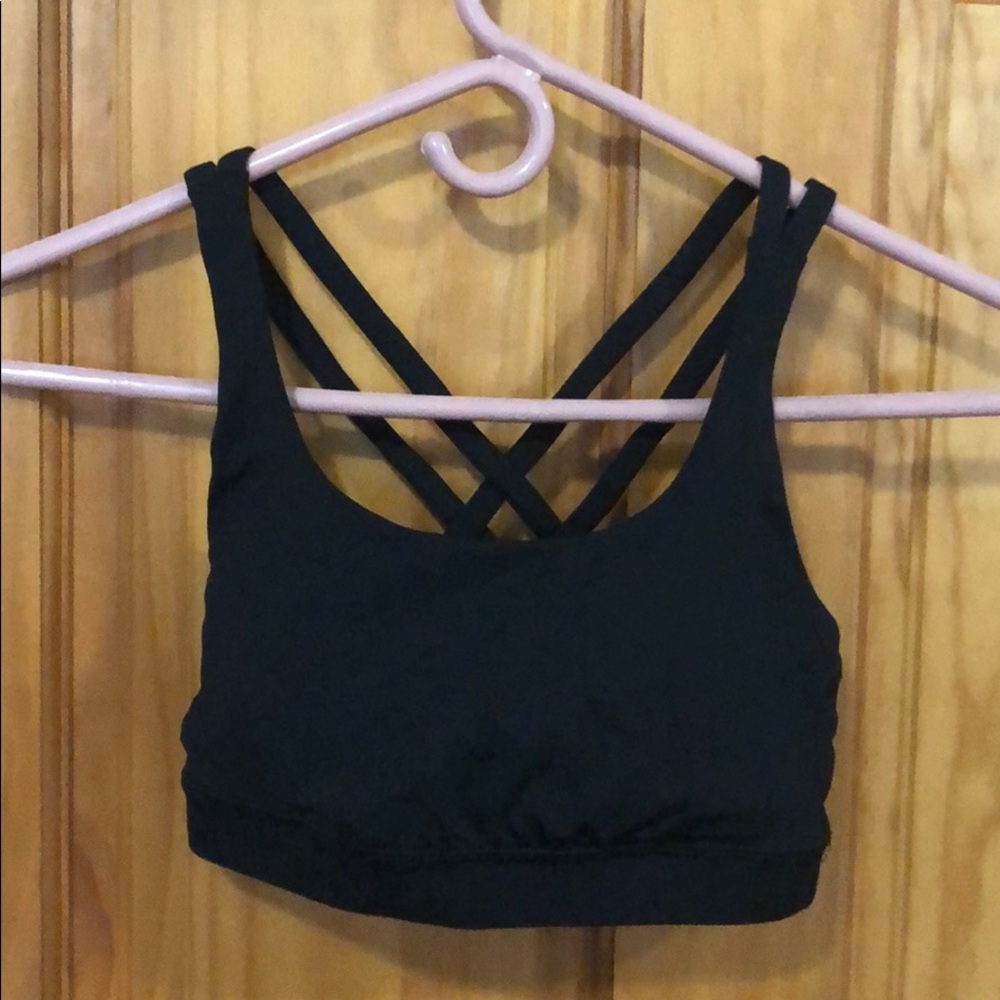 Lululemon Energy Bra Black sz 2